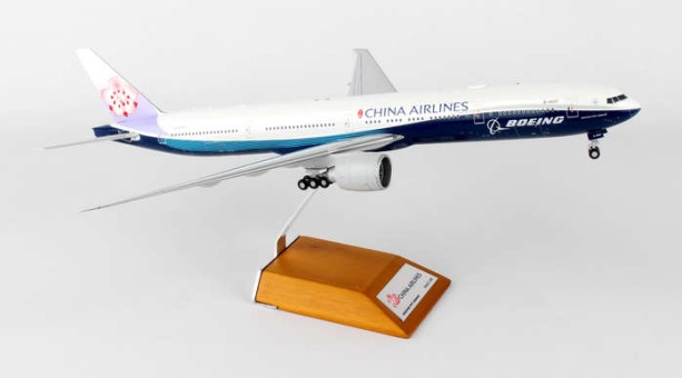 China Airlines 777-300ER Reg# B-18007 With Stand JC Wings LH2CAL008 Scale 1:200