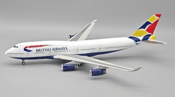 British Airways Boeing 747-400 Denmark Tail Reg: G-CIVU B-744-BA-IVU InFlight Models 1:200