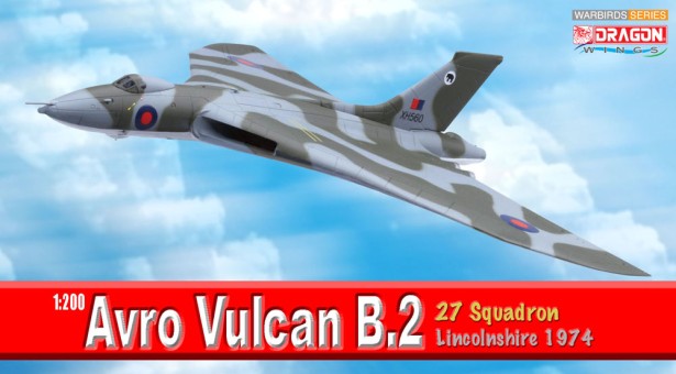 1/200   Avro Vulcan B.2 27 Sqn Lincolnshire DRW-52005 
