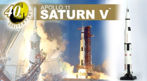 Apollo 11 - Saturn V Rocket 40th Anniversary (1:400)