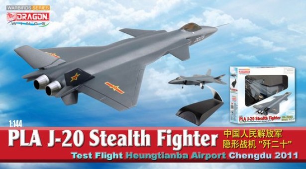 1/144 PLA J-20 Stealth Fighter Test Flight  2011 (Military)
