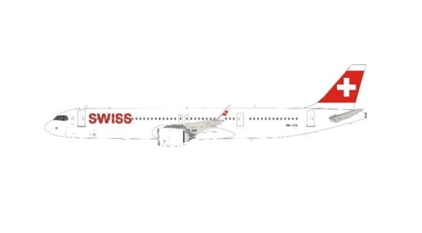 Swiss International Airbus A321neo HB-JPA JFox/InFlight JF-A321-023 scale 1:200