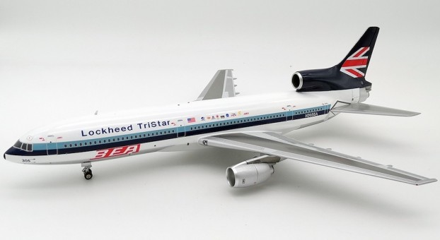 BEA "Lockheed TirStar" L-1011 N305EA stand IF1011BEA0119P Inflight200 Scale 1:200