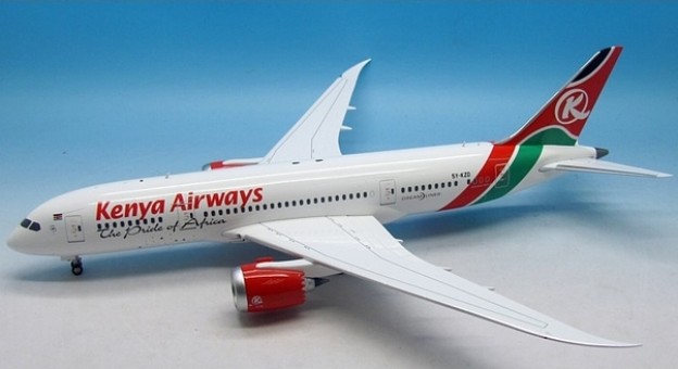 Kenya Airways B787-8 Dreamliner w/Stand Reg# 5Y-KZD InFlight IF7870415 1:200