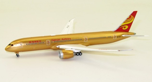 Flaps Hainan Boeing 787-9 All Gold color Reg# B-1343 JC4CHH034A Scale 1:400