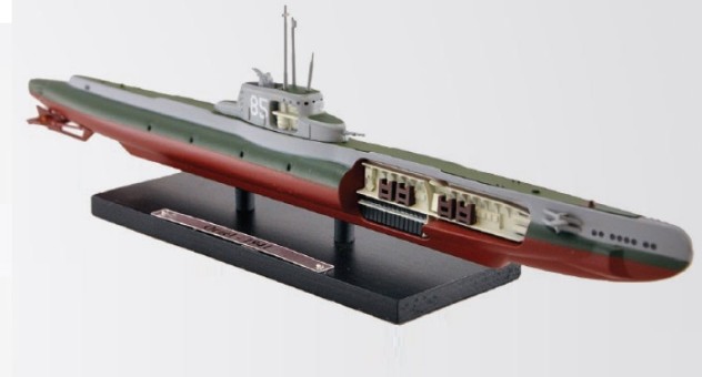 ORP Orzel Submarine Cutaway WWII Polish Navy 1941 Atlas Models ATT0010 Scale 1:350