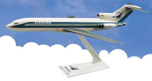 Flight Miniatures Republic Airlines Boeing B727