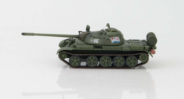 T-55A MBT, Soviet Naval Infantry, Ethiopia 1980 Hobby Master HG3320 Scale 1:72 