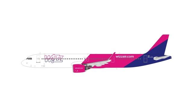 Wizz Air Airbus A321neo HA-LVA Hungarian Airline 19013 scale 1400