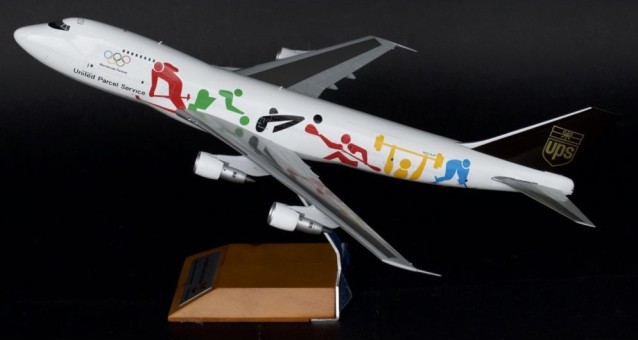 UPS B747-200F N521UP “Olympic” Stand JC JC2UPS794 Scale 1-200