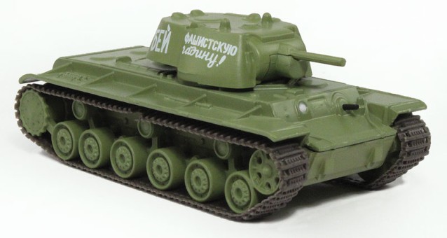 Eaglemoss Soviet KV-1 Battle Tank Die Cast Model  EM-R0004 Scale 1:72