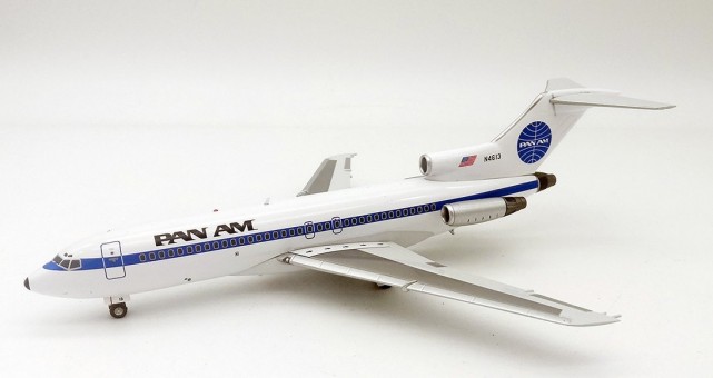 Pan Am Boeing 727-100 N4613 with stand InFlight IF721PA1219 scale 1:200