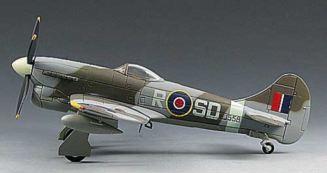 Hawker Tempest Mk.V B.F. Bud Miller, No. 501 County of Gloucester Sqn. Scale 1:72 Die Cast Model SM4005 