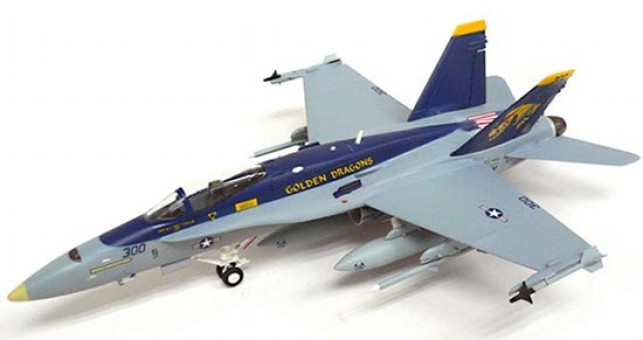 F/A-18C Super Hornet 2007 "Golden Dragons" Scale 1:72 Die Cast Model WTY72026-03