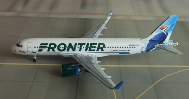 Frontier Airbus A320-NEO Reg#N309FR AC419291 Aero Classics Scale 1:400