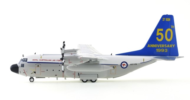 Australia Air Force C-130E Hercules A97-178 with stand JFox JF-C130-011 1:200