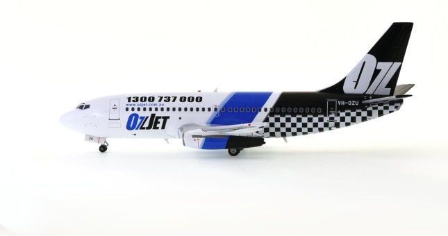 OzJet Boeing 737-200 VH-OZU With Stand Inflight IF732072018 scale 1:200