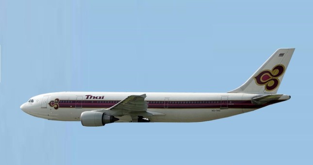 Thai International Airbus A300-600R HS-TAD AeroClassics AC419794 Scale 1:400