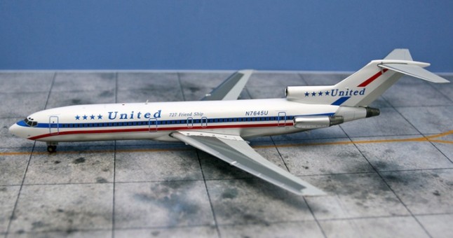 1/200 United Airlines B727-200 :727 Friendhip" N7645U    