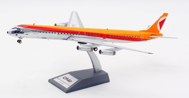 CP Air McDonnell Douglas DC-8-63 C-FCPO with stand IFDC863CP0119P InFlight scale 1:200 