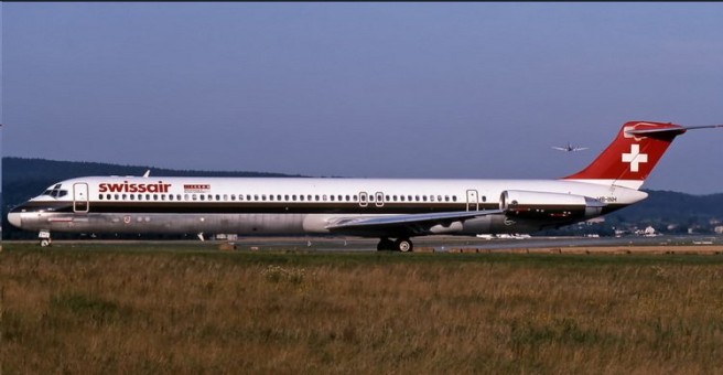 Swissair McDonnell Douglas MD-81 Reg: HB-INH 12020 Phoenix Models 1:400