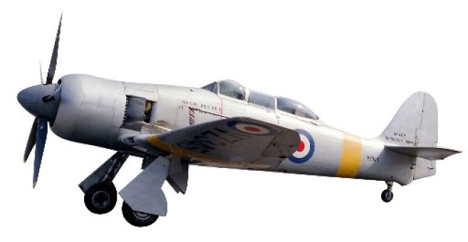 Hawker Sea Fury T20S “VZ345”Scale 1:72 WTY-72025-003 