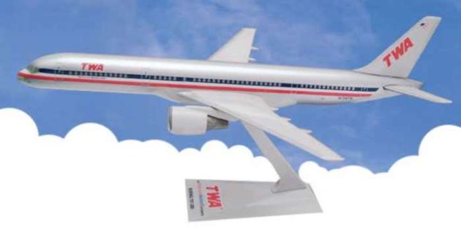 Flight Miniatures TWA Boeing B757