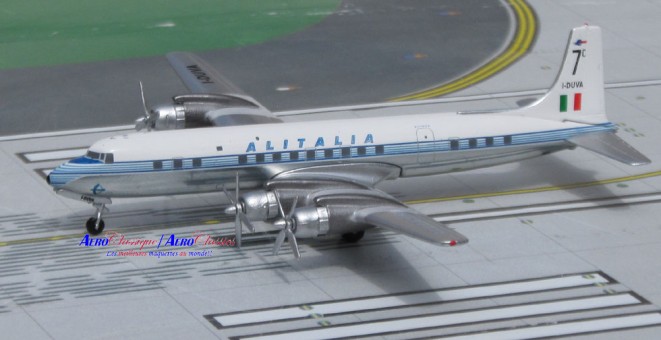 Alitalia Douglas DC-7C With small flag on tail I-DUVA