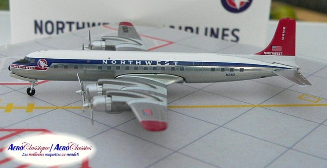 Northwest Airlines DC-7 N293 extremely limited release  Scale 1:400