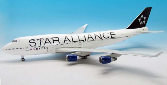 United Star Alliance Boeing 747-400 Reg# N121UA JETVL15005 Jet-X Scale 1:200