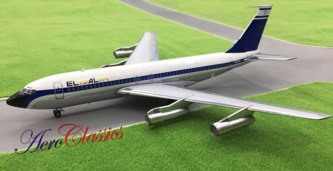 EL AL 707-138B אל על‎‎ Reg# N732FA Aeroclassics/Western Scale 1:200 