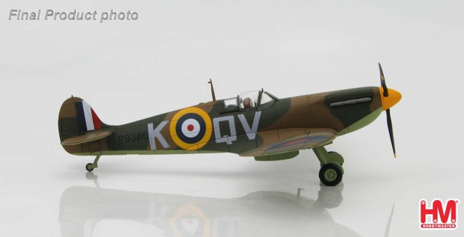 Spitfire MK.1No. 19 Squadron, Flt. Sgt. G. Unwin. September 1940 HA7811 1:48