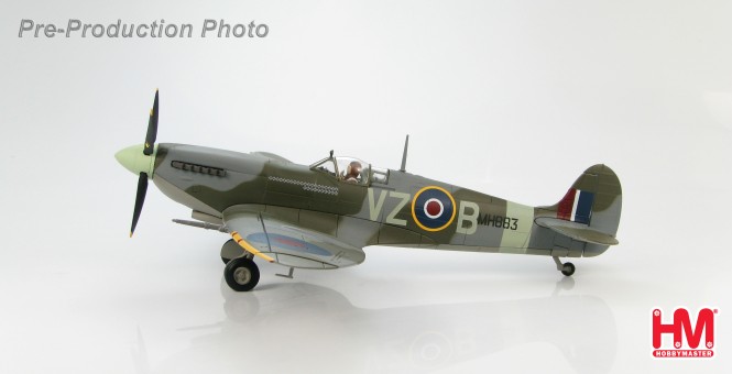 RCAF, Spitfire Mk IXc Diecast Model Flt. Lt. George Beurling, No. 412 Sqn, HA8307 1:48 
