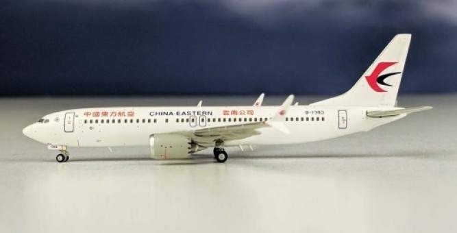 b-1383 China Eastern Boeing 737 Max-8 中国东方航空 JC JC4CES019 scale 1:400