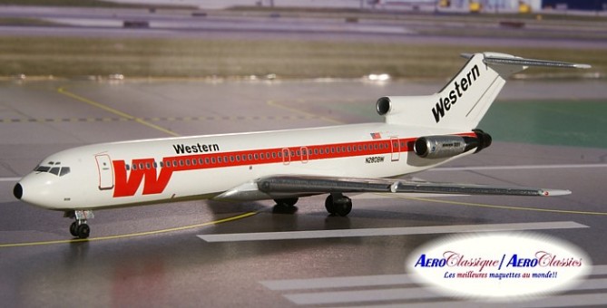 Western Airlines (White Body) 727-200