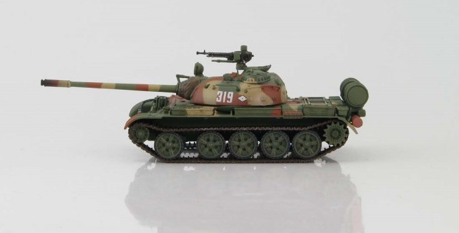 T-55A MBT, Unknown Cuban Tank unit, mid 1970s Hobby Master HG3321 Scale 1:72
