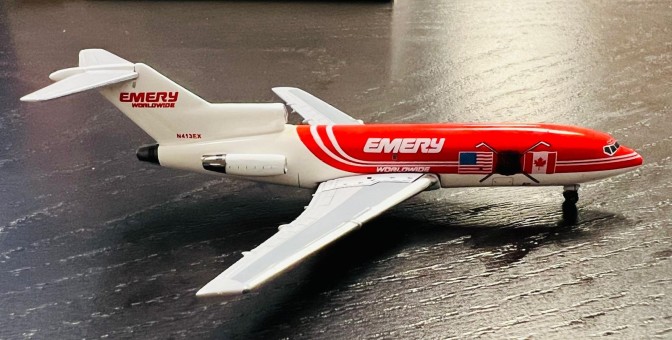 Emery World Wide Airline Canada / US Flag Boeing 727-100 Reg: N413EX AC4111443 Aero Classics 1:400