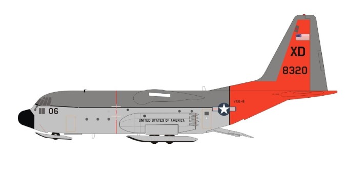 USA - Navy Lockheed LC-130F Hercules (L-282) XD-06 Inflight200 IF1300117 Scale 1:200 