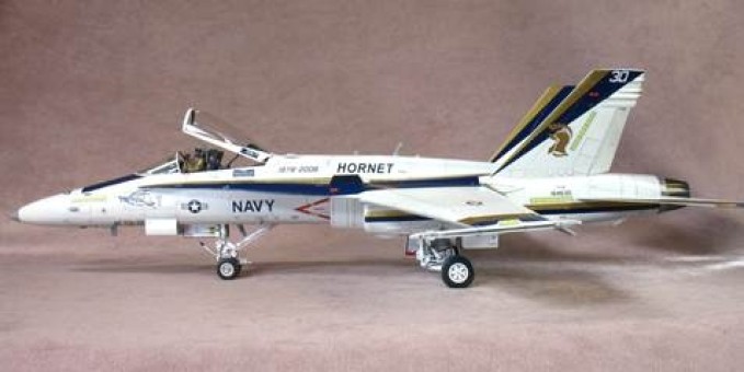 FA-18C Hornet 30th Anniversary Naval Air Depot San Diego Hobby Master HA3525 172