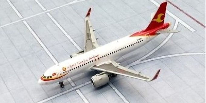 Tianjin Airlines Airbus A320neo Reg# B-8953 天津航空 JC Wings LH4GCR067 Scale 1:400