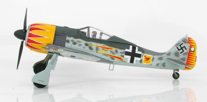 Fw 190A-4 Major Hermann Graf JG 2 France 1943 Hobby Master HA7419 Scale 1:48