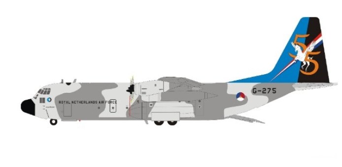 Netherlands - Air Force Lockheed C-130H- 30 Hercules (L-382) G-275 IF130RNAF002 Inflight200 Scale 1:200
