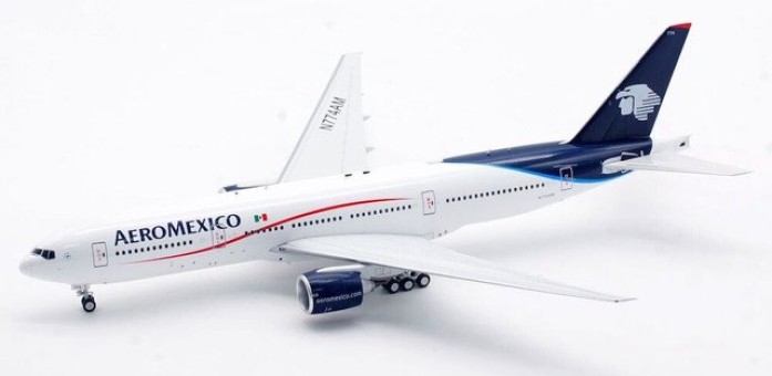 AeroMexico Boeing 777-2Q8/ER N774AM with stand Inflight Scale: 1:200 