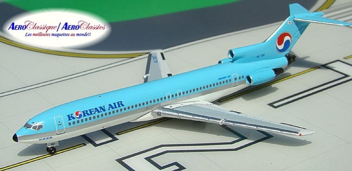 Korean Airlines B 727-200 HL7357 1:400 Scale ezToys - Diecast