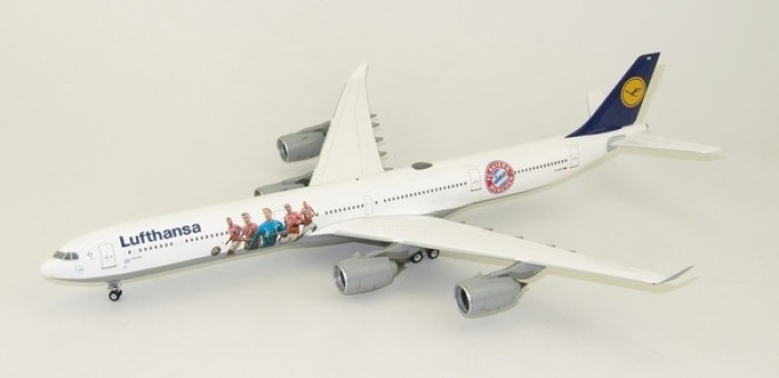 Mainz D-AIHK FC Bayern Lufthansa 1:200 Airbus A340-600 Hogan Wings LH49 