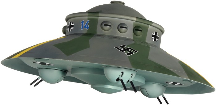 Haunebu Secret German Flying Saucer LUFT-X LUFT010 Scale 1:72