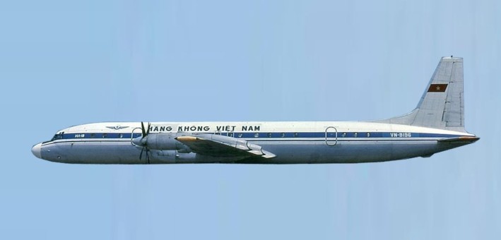 Hang Khong Viet Nam Ilyushin IL-18 VN-B196  Aero Classics AC411100 Scale 1:400