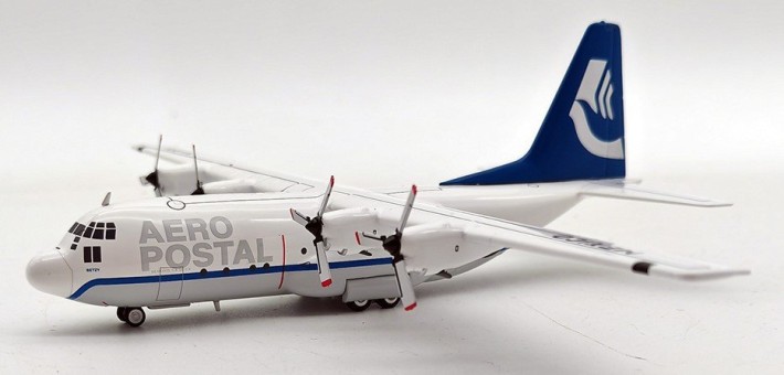 AeroPostal de Mexico Lockheed C-130A Hercules (L-182) XA-RSH With  Stand IF130APM1023 With Stand Inflight200 Scale 1:200