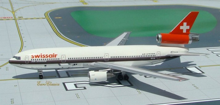 Swissair DC-10-30 HB-IHI "Bern" with AIR AFRIQUE titles ezToys