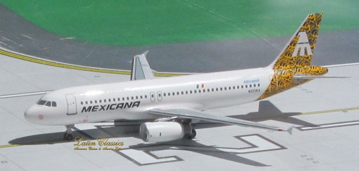 Mexicana Airbus A320 Registration N225RX Aero Classic Die-Cast 1:400